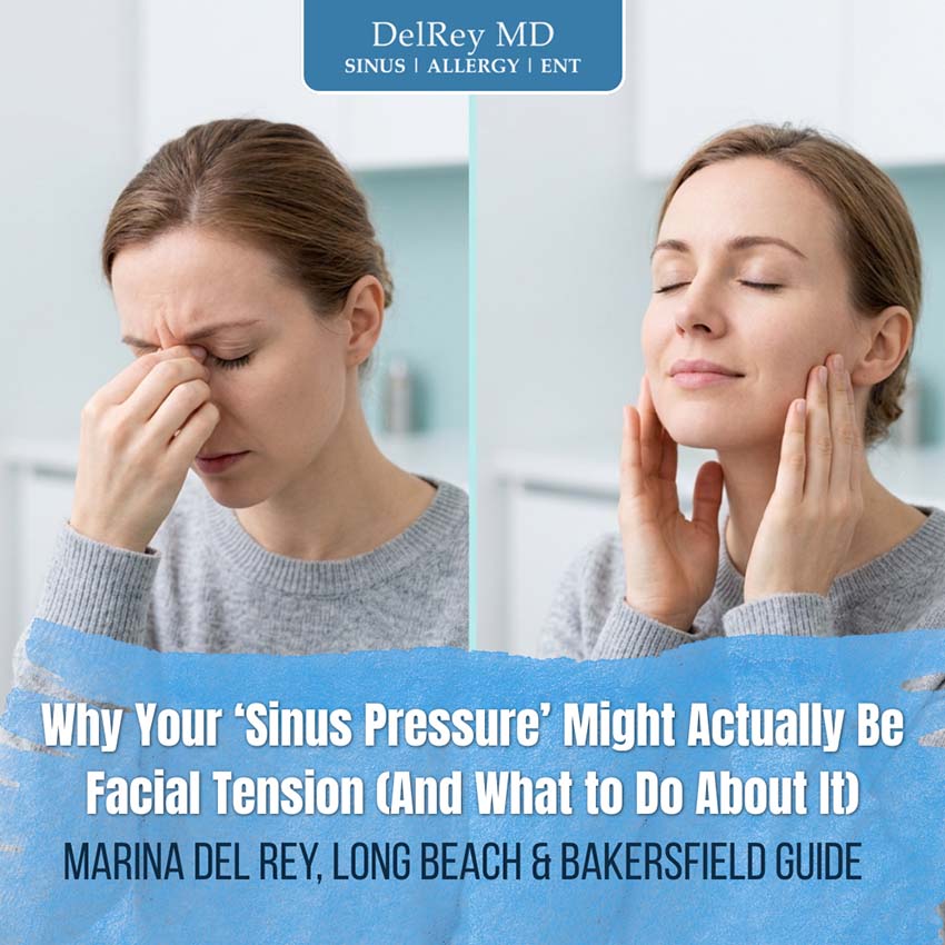 Why Your ‘Sinus Pressure’ Might Actually Be Facial Tension